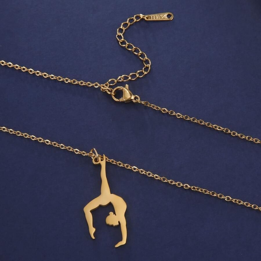 Solidchoice Ballerina Hangerketting Inspirerend Sieraad voor Dansliefhebbers