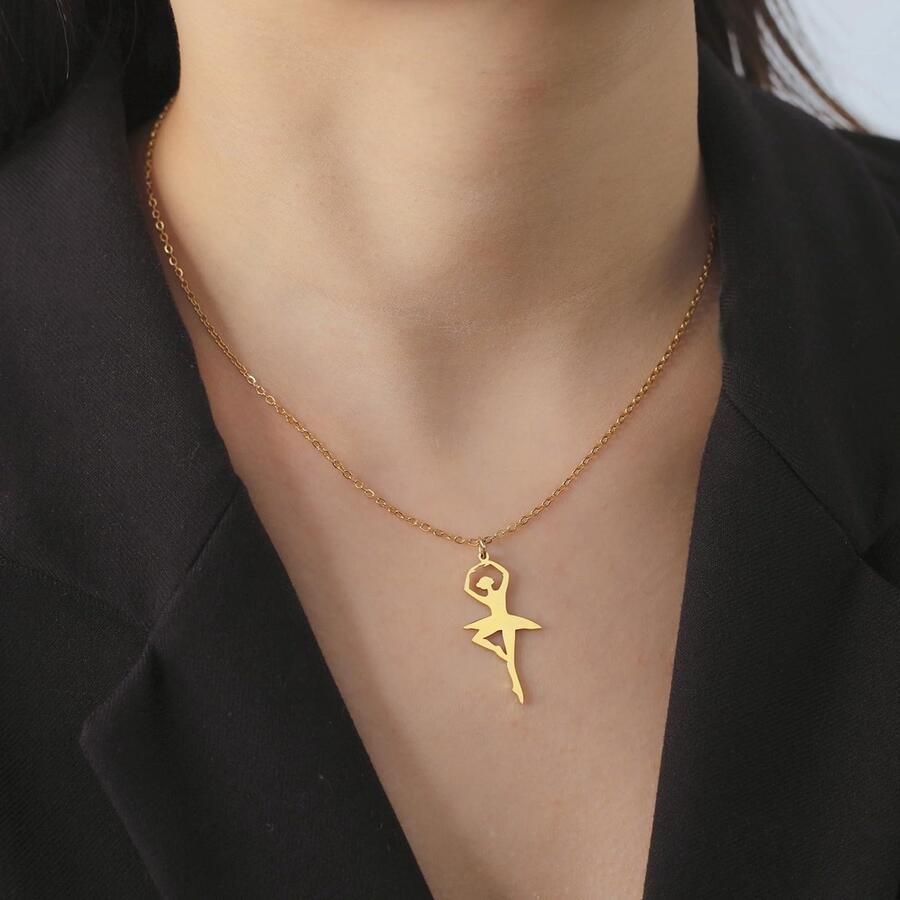 Solidchoice Ballerina Ketting voor Dansliefhebbers