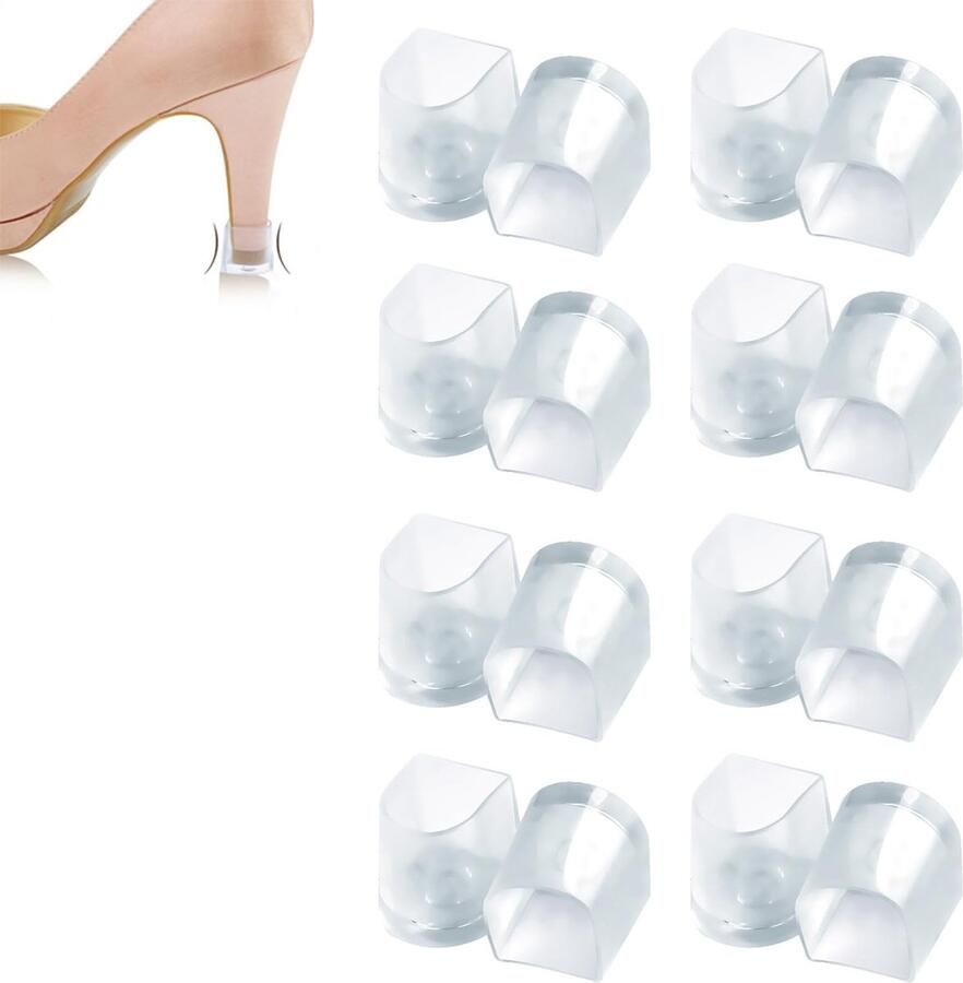 Solidchoice Beschermende Hielkappen voor Hoge Hakken en Dansschoenen