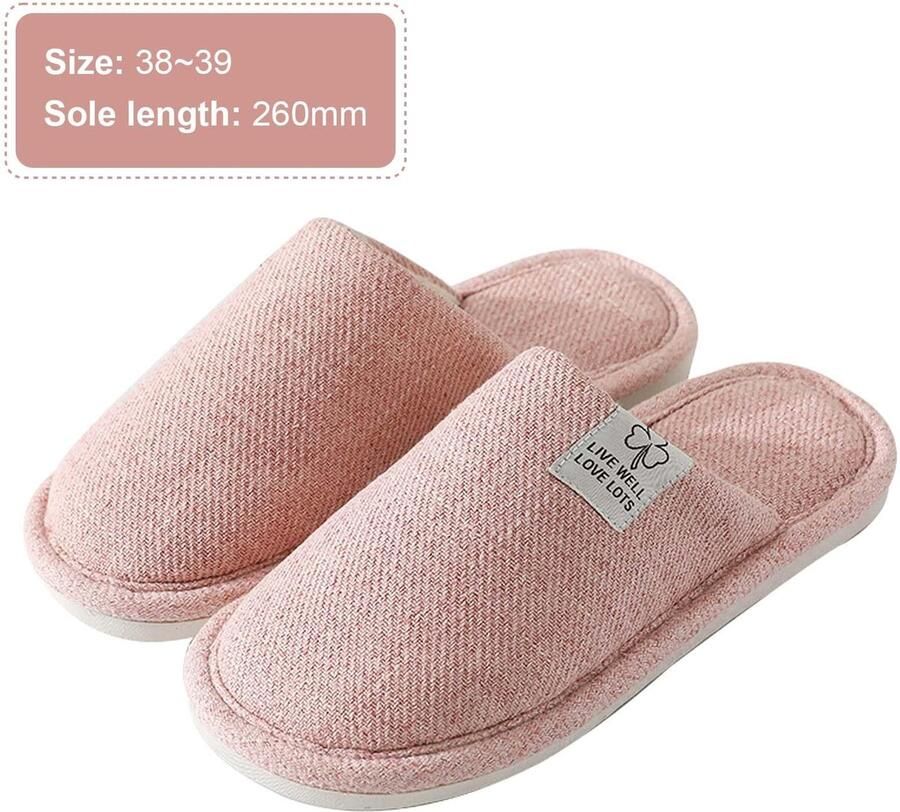 Solidchoice Comfortabele Antislip Slippers voor Binnengebruik