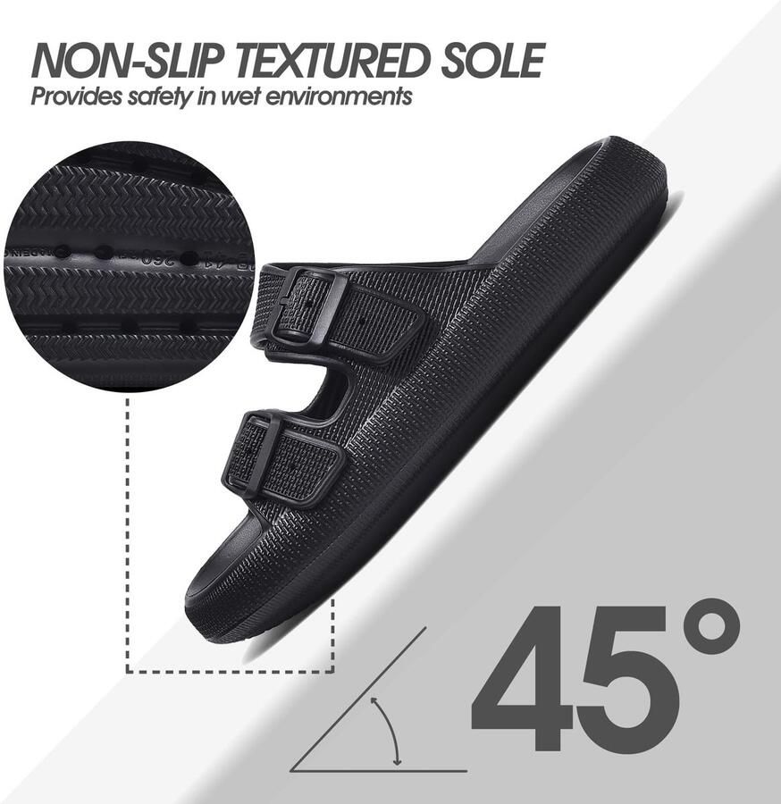 Solidchoice Comfortabele Antislip Slippers voor en