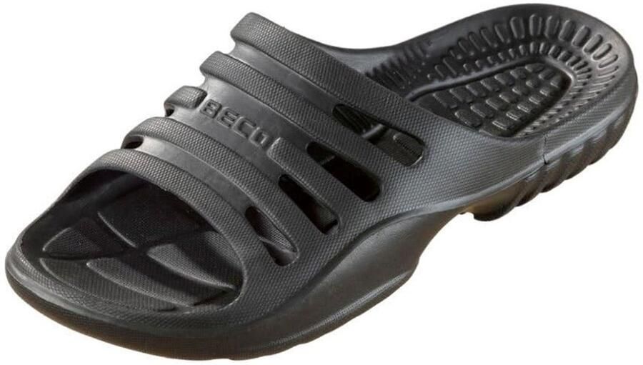 Solidchoice Comfortabele Badslippers voor Heren met Waterafvoer