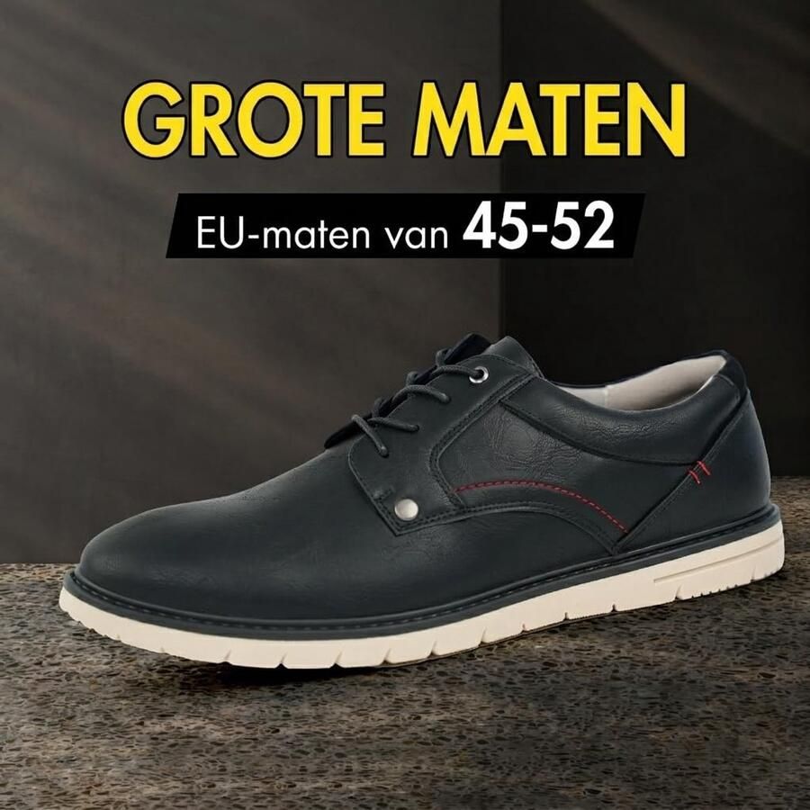 Solidchoice Comfortabele Casual Laarzen voor Mannen in Plus Size