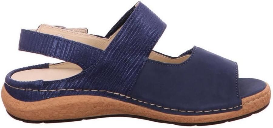 Solidchoice Comfortabele Dames Sandalen van Hoogwaardig Nubuckleer