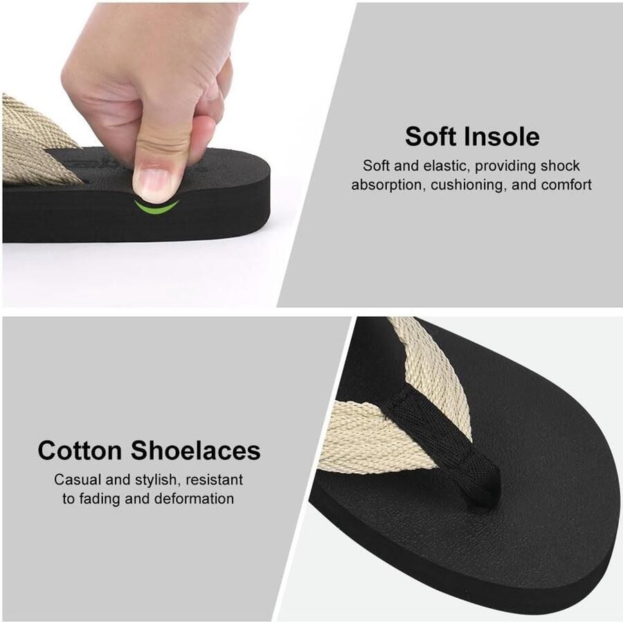 Solidchoice Comfortabele EVA Slippers voor Strand en Vrije Tijd