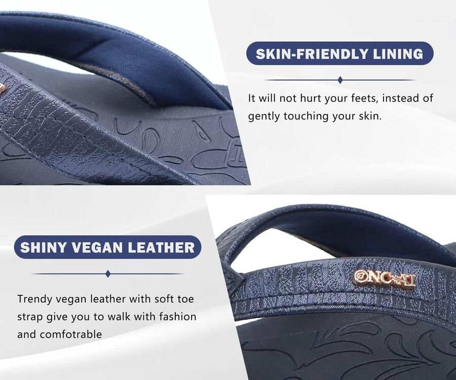 Solidchoice Comfortabele Flip Flops voor Vrouwen met Boogondersteuning