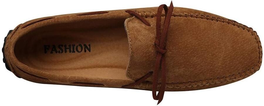 Solidchoice Comfortabele Suède Leren Mocassins voor Mannen