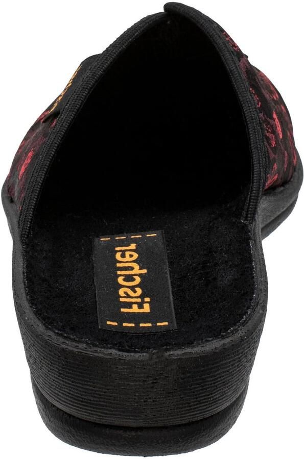 Solidchoice Comfortabele Vrouwen Slippers van Wolvilt met Borduursel