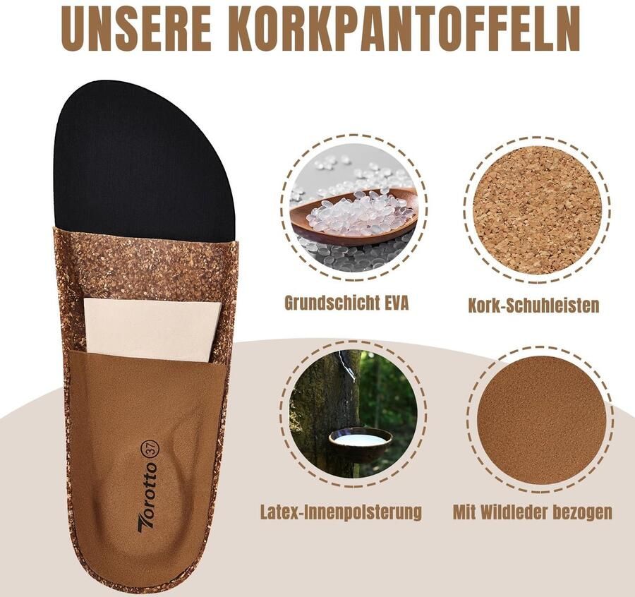 Solidchoice Comfortabele Zomersandalen voor Heren met Antislip en Verstelbare Gesp Abrikoos