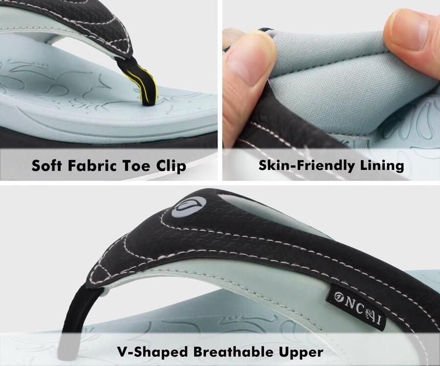 Solidchoice Dames Flip Flops met Comfortabele Platformzool