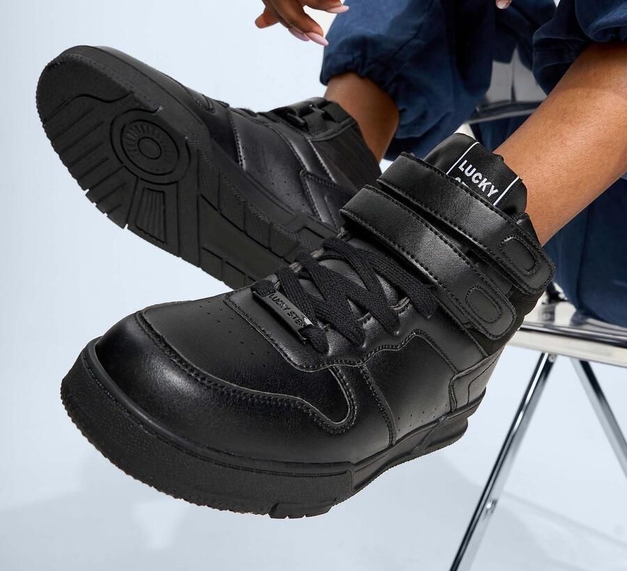 Solidchoice Dames Hoge Sneakers voor Comfortabel Dagen
