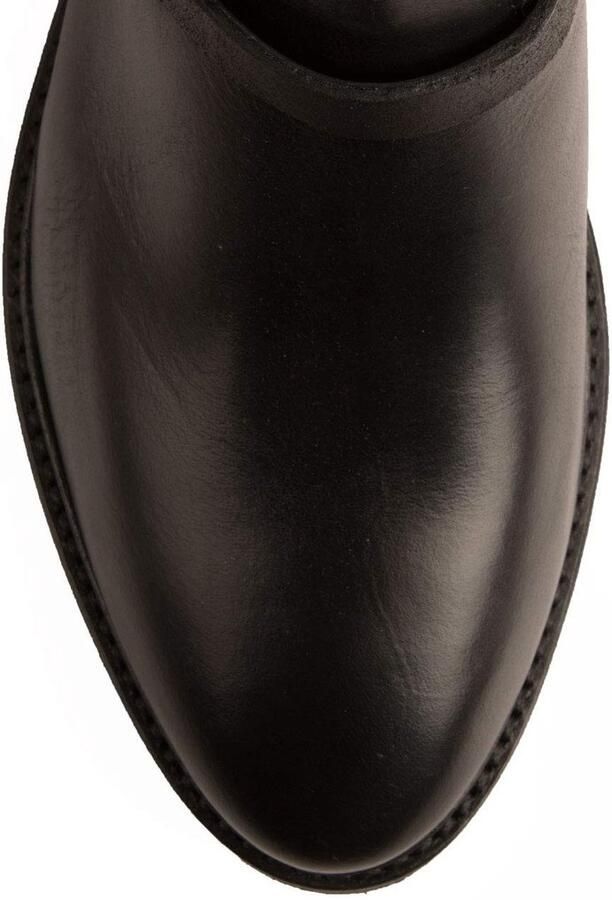 Solidchoice Dames Lederen Lage Laars met Antislip Zool