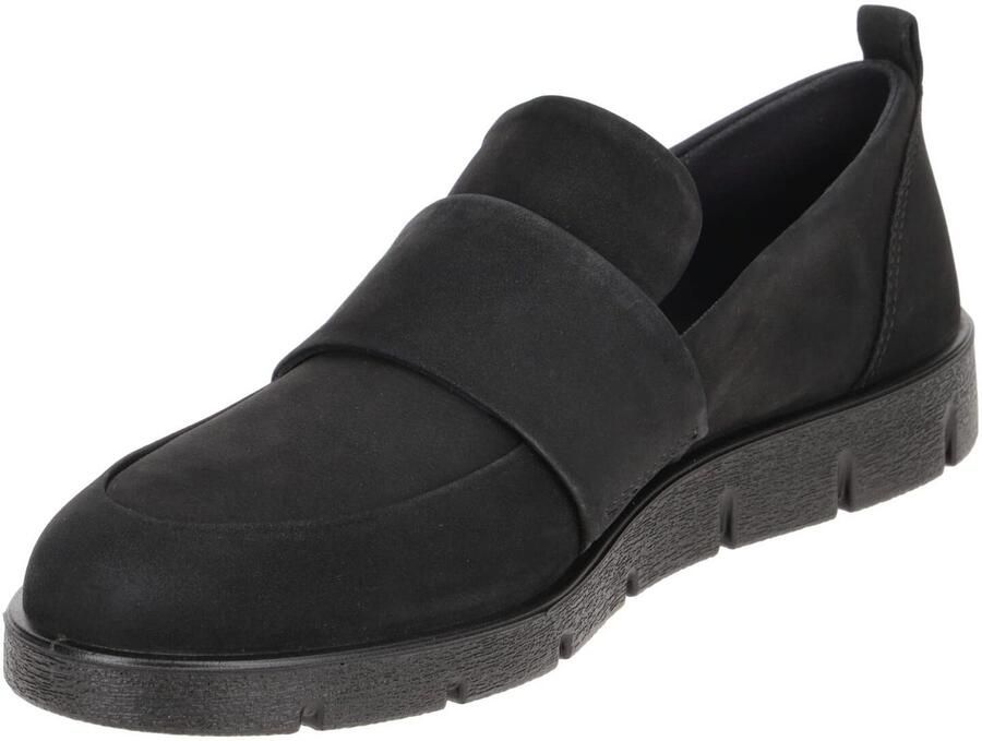 Solidchoice Dames Loafer van Zacht Nubuckleer met Comfortabele Zool