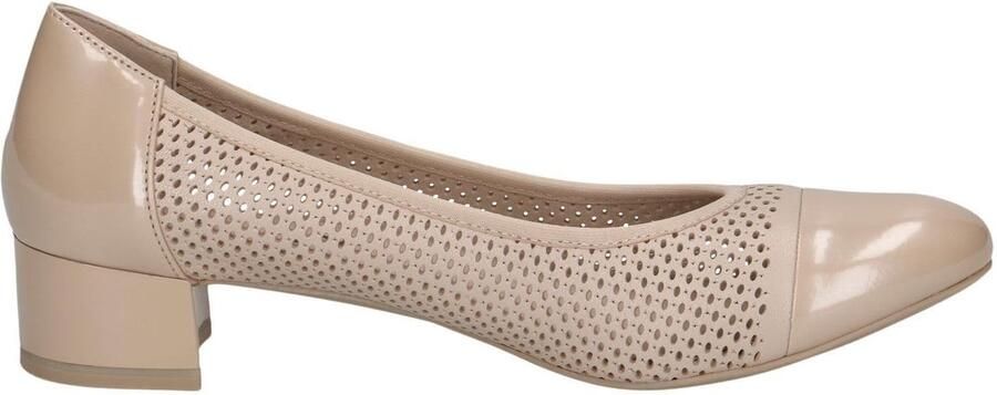 Solidchoice Beige Pumps met Comfortabele Antishok Demping