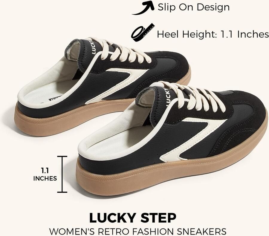Solidchoice Dames Slip-On Sneakers voor Comfortabel Wandelen