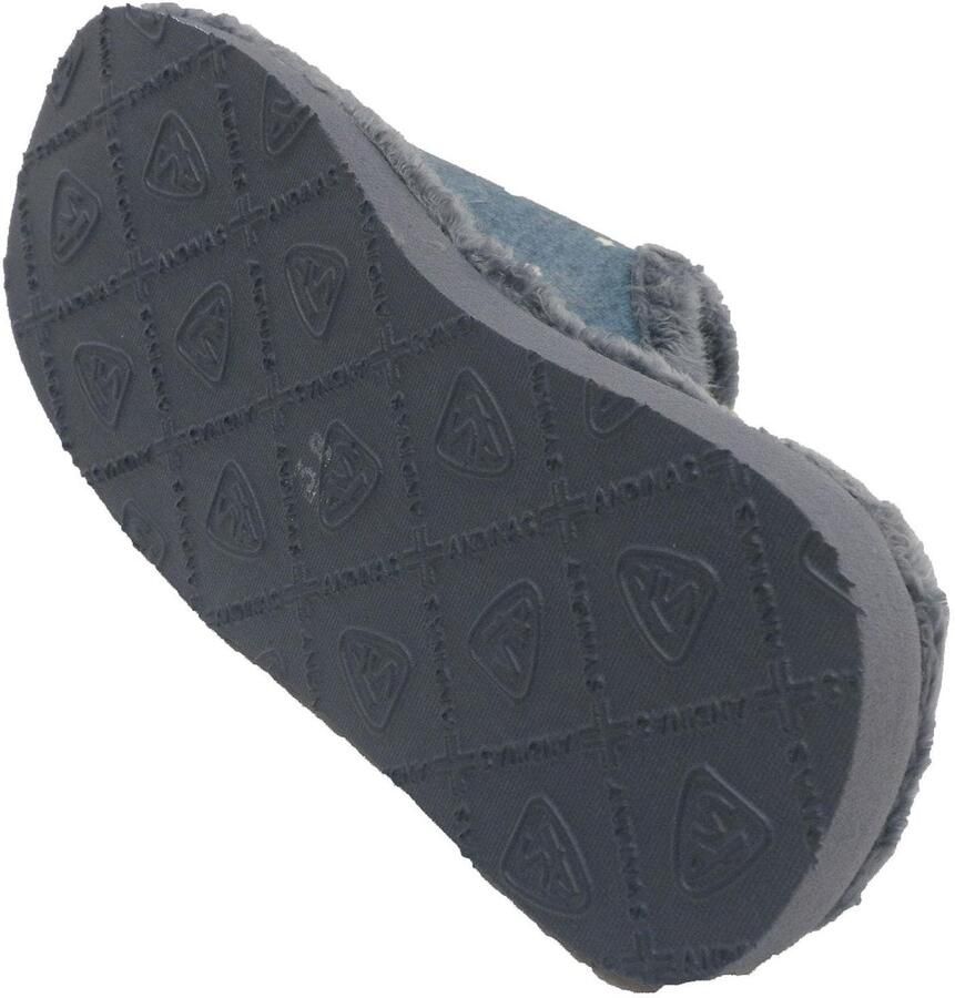 Dames Slippers Open Rug met Schapenprint