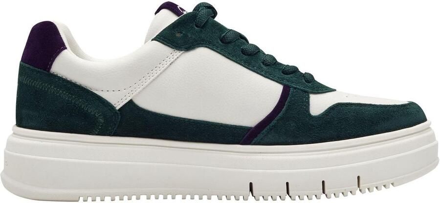 Solidchoice Dames Sneaker met Vetersluiting en Ademend Design