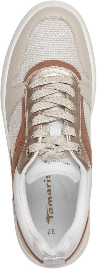 Solidchoice Dames Sneakers in Nature voor Casual Stijl