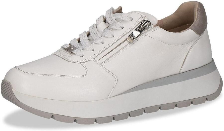 Solidchoice Dames Sneakers met G-breedte en Luxe Leer