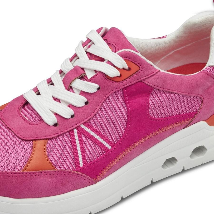 Solidchoice Trendy Roze Sneaker met Sportieve Look
