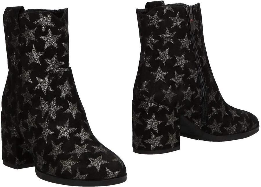 Solidchoice Dames Suède-Look Schoenen met Ritssluiting