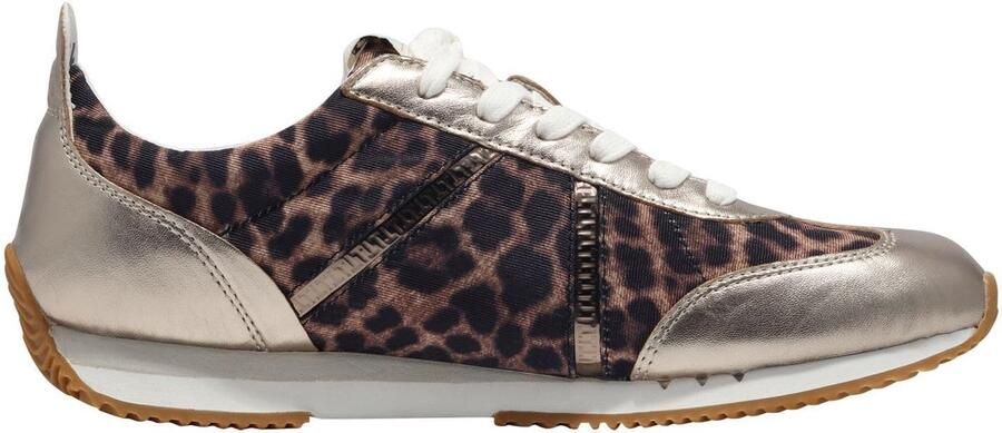 Solidchoice Dames Sneakers met Animal Print en Ademend Ontwerp