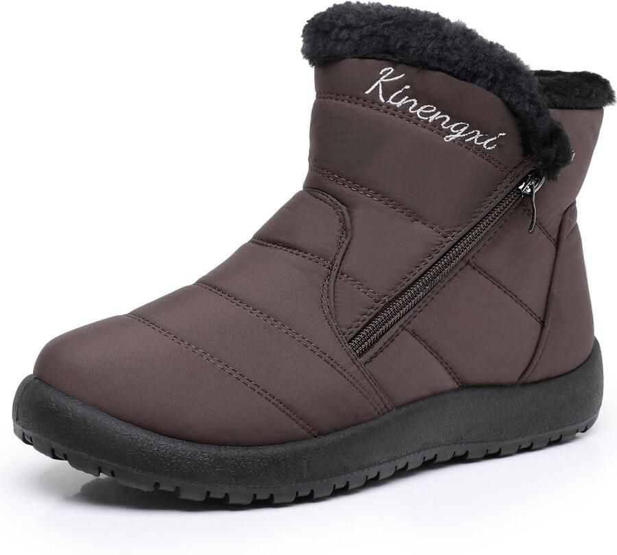 Solidchoice Dames Winter Snowboots met Bontvoering