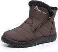 Solidchoice Dames Winter Snowboots met Bontvoering - Bruin