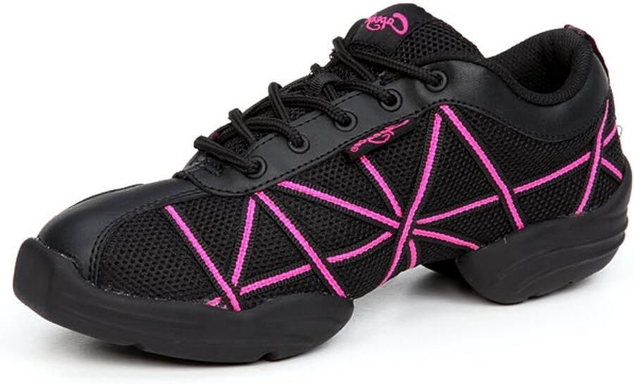Solidchoice Dans Sneakers met Ade d Tech-Mesh Bovenwerk