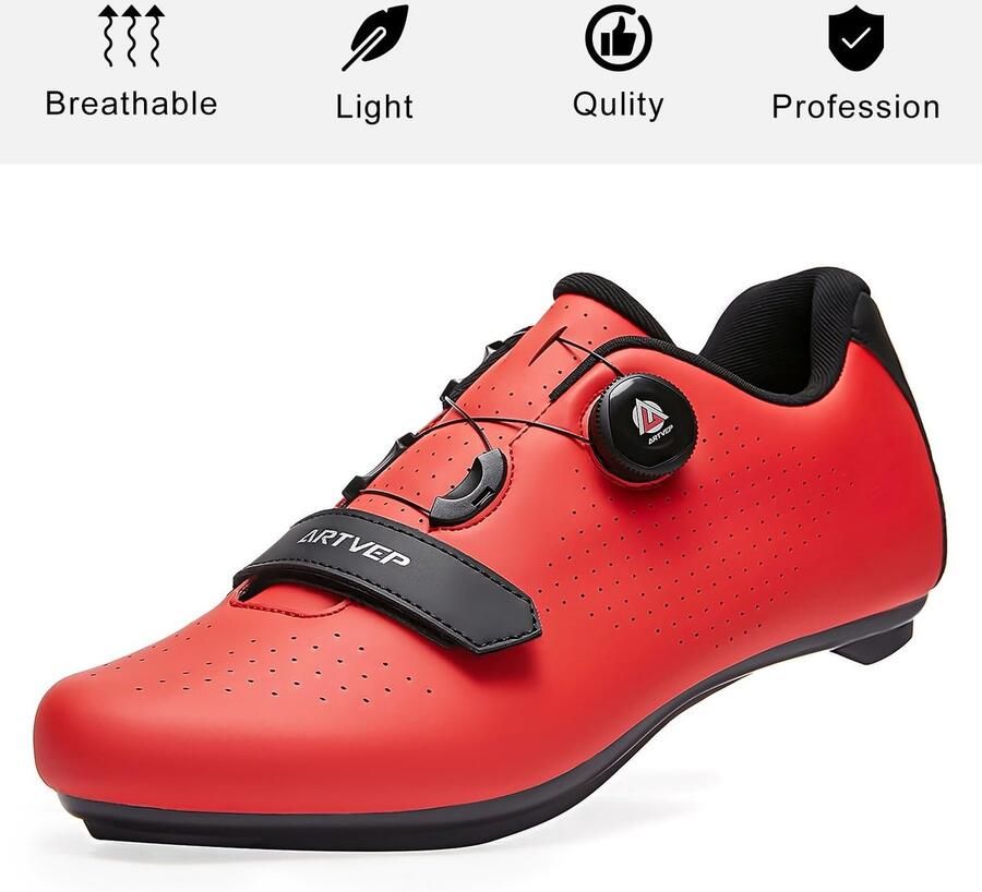 Solidchoice Fietsschoenen voor Weg- en Mountainbike Unisex - Foto 1