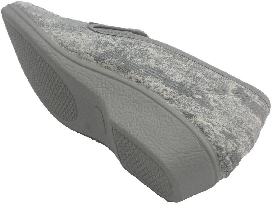Solidchoice Grijze Gesloten Damesschoenen met Elastisch Trekkoord