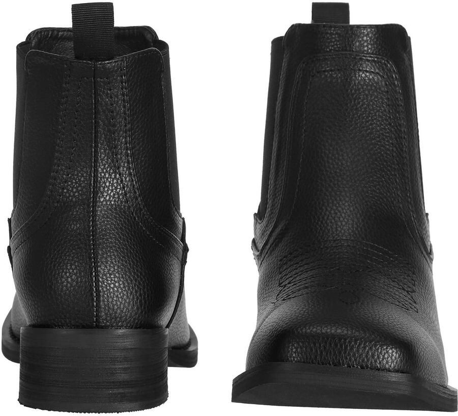 Solidchoice Heren Cowboy Boots met Vierkante Neus