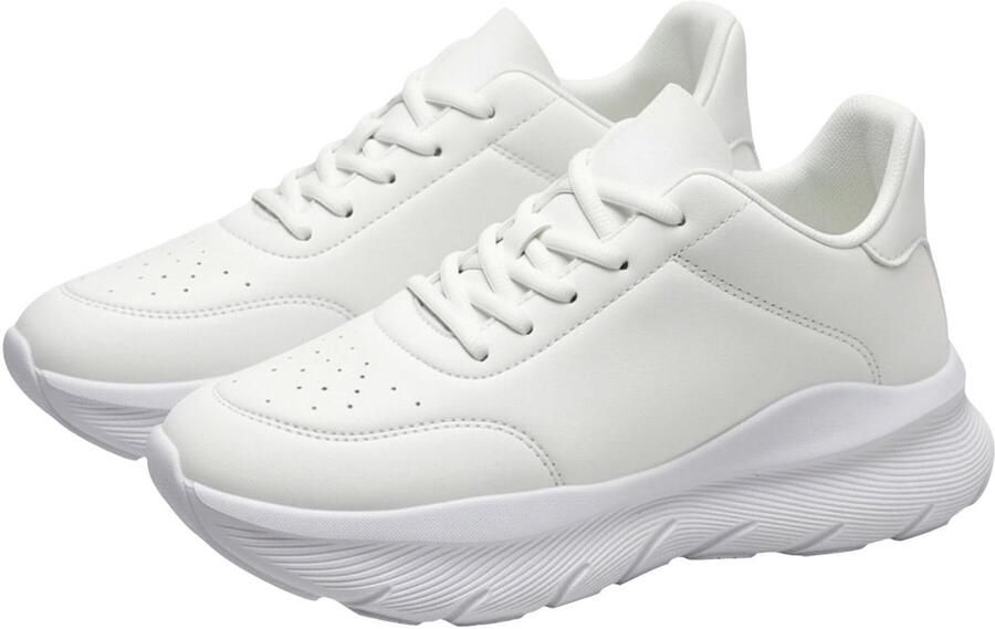 Solidchoice Heren Trainers met Gewatteerde Dikke Zool Comfortabele Sneakers - Foto 1