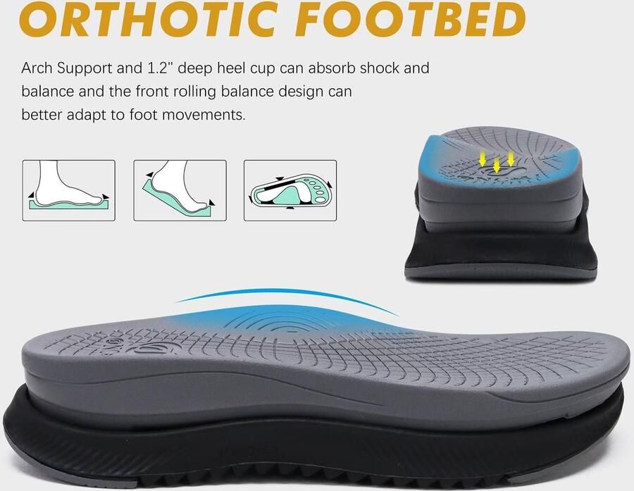 Solidchoice Hiking Sandalen voor Mannen Ademend en Comfortabel
