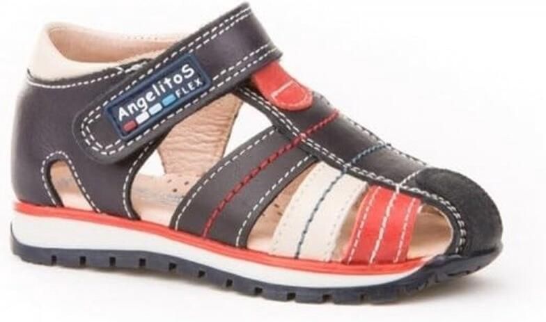 Solidchoice Kinder Sandalen van Leer Model 450 Hoogwaardige Kwaliteit