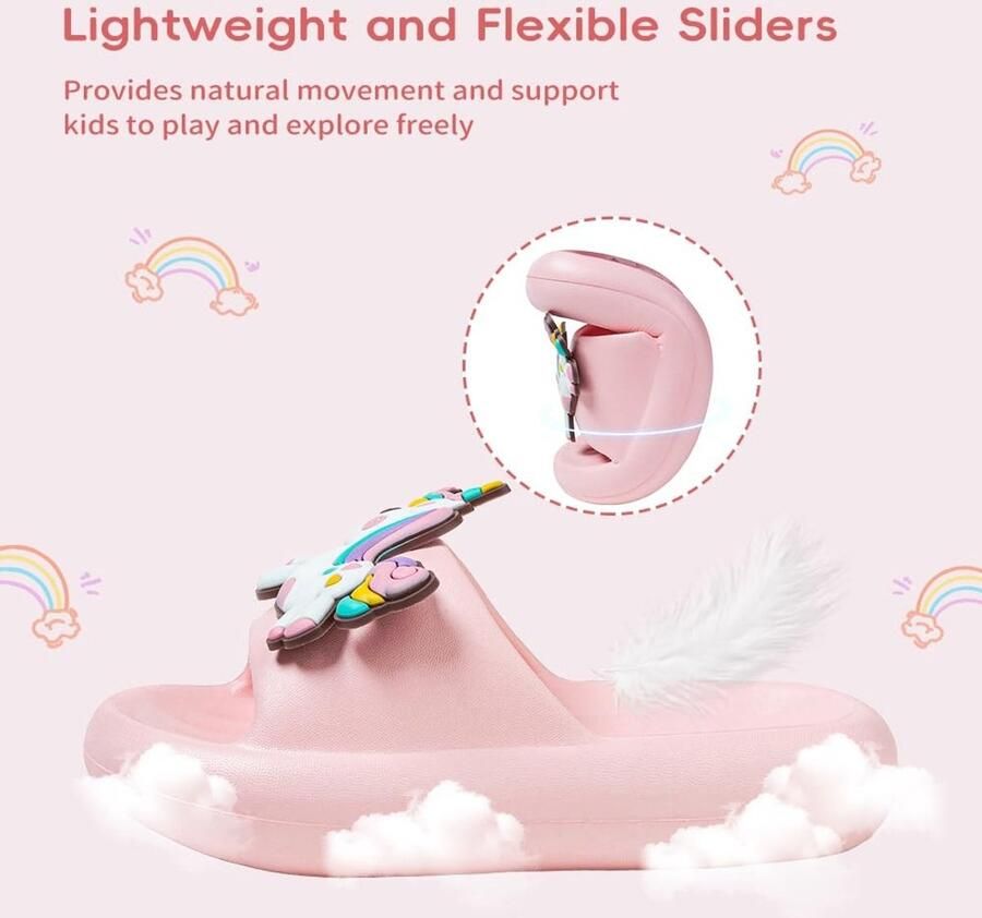 Solidchoice Kinderslippers van Licht EVA Schuif Sandalen voor de Zomer