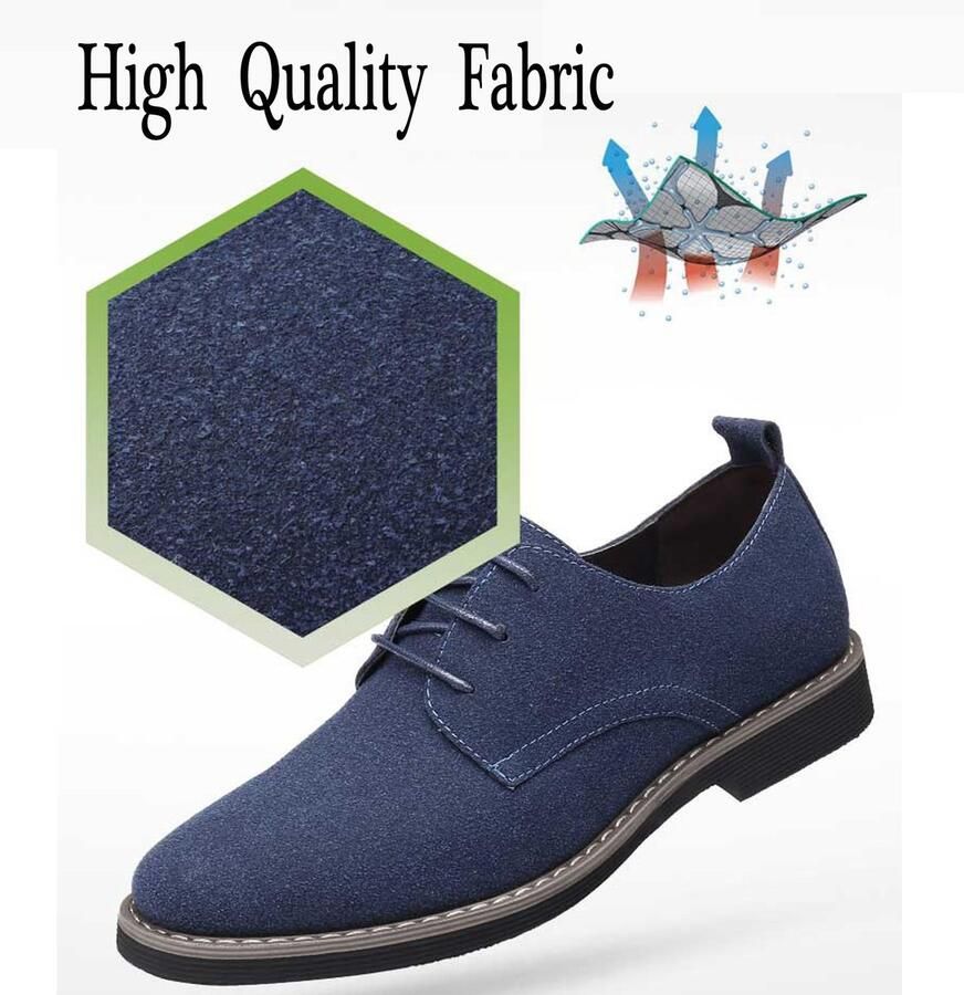 Solidchoice Klassieke Suede Oxford Schoenen voor Gelegenheden - Foto 1