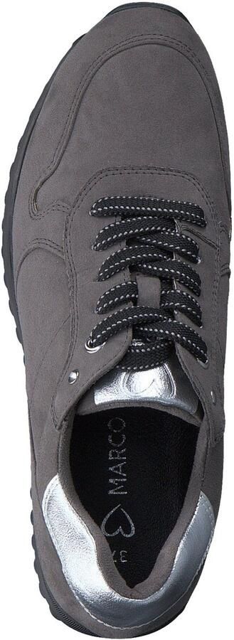 Solidchoice Lage Damessneakers met Vetersluiting en Casual Design