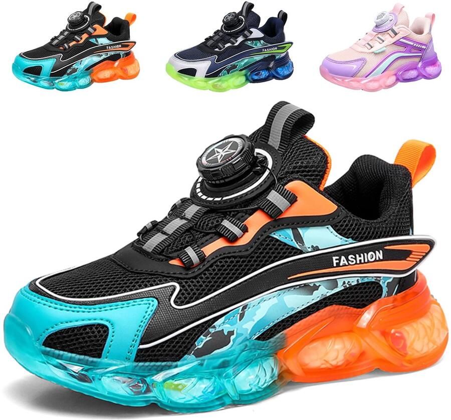 Solidchoice Lichtgewicht en Ademend Hardloopschoenen voor Kinderen