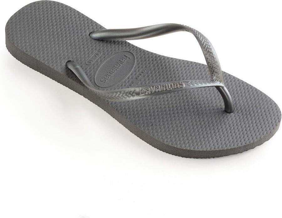 Solidchoice Meisjes Flip Flops in Steel Grey