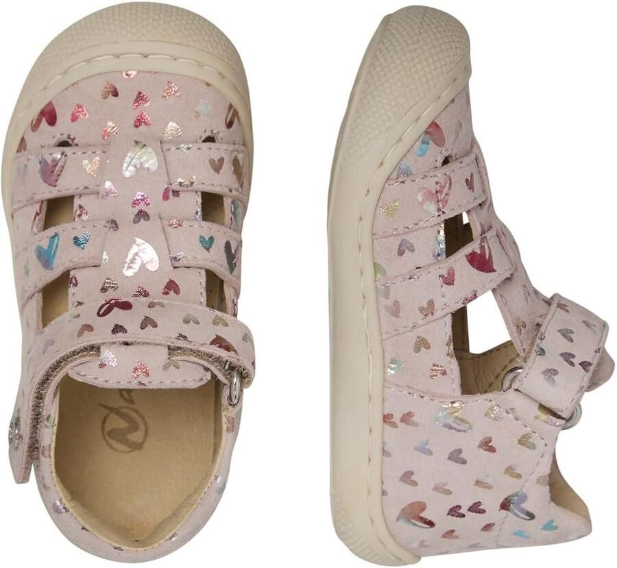 Solidchoice Meisjes Sandalen met T-Sluiting en Verstevigde Neus