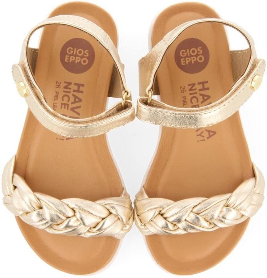 Solidchoice Meisjes Sandalen van Zacht Leer met Verstelbare Band - Foto 1