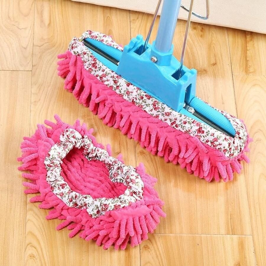 Solidchoice Microfiber Mop Slippers voor Efficiënt Vloeronderhoud