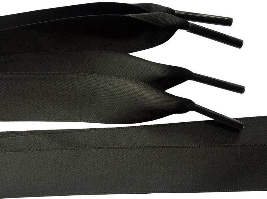 Solidchoice Mode Ribbonschoenveters van Zacht Zijde Satijn voor Sneakers en Boots