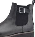 Solidchoice Modieuze Chelsea Bootie met Blokhak - Grijs
