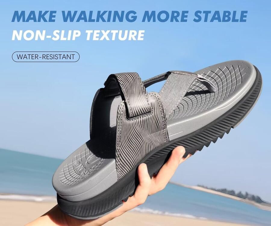 Solidchoice Orthopedische Flip Flops voor Mannen met Bogensteun