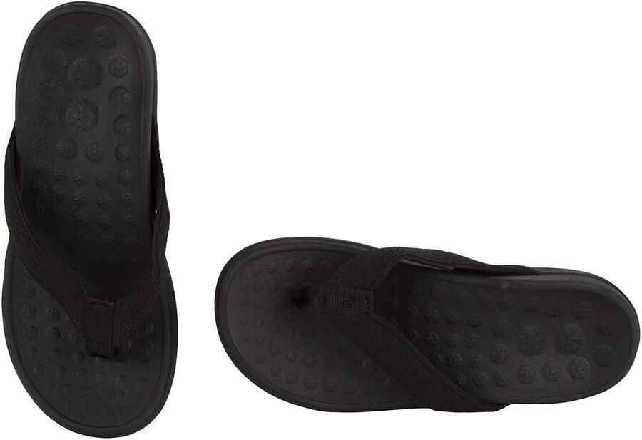 Solidchoice Orthotische Sandalen met Voetboogondersteuning (Zwart 39.5 EU)