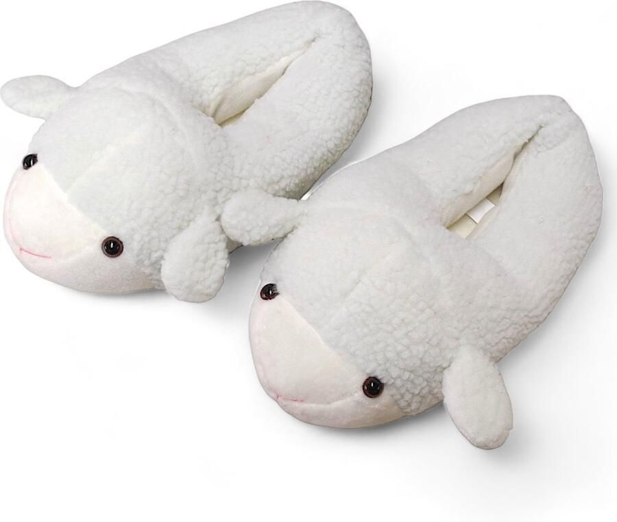 Solidchoice- Pantoffels Super Zacht Schapen-Design Uniseks Comfortabele Huisslippers Pluizig Ontwerp Slippers