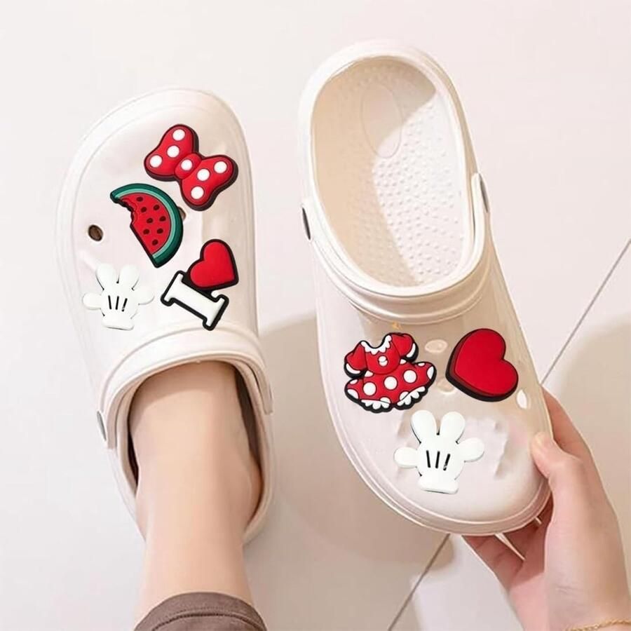 Solidchoice Set van 20 Decoratieve Schoenstickers voor Crocs