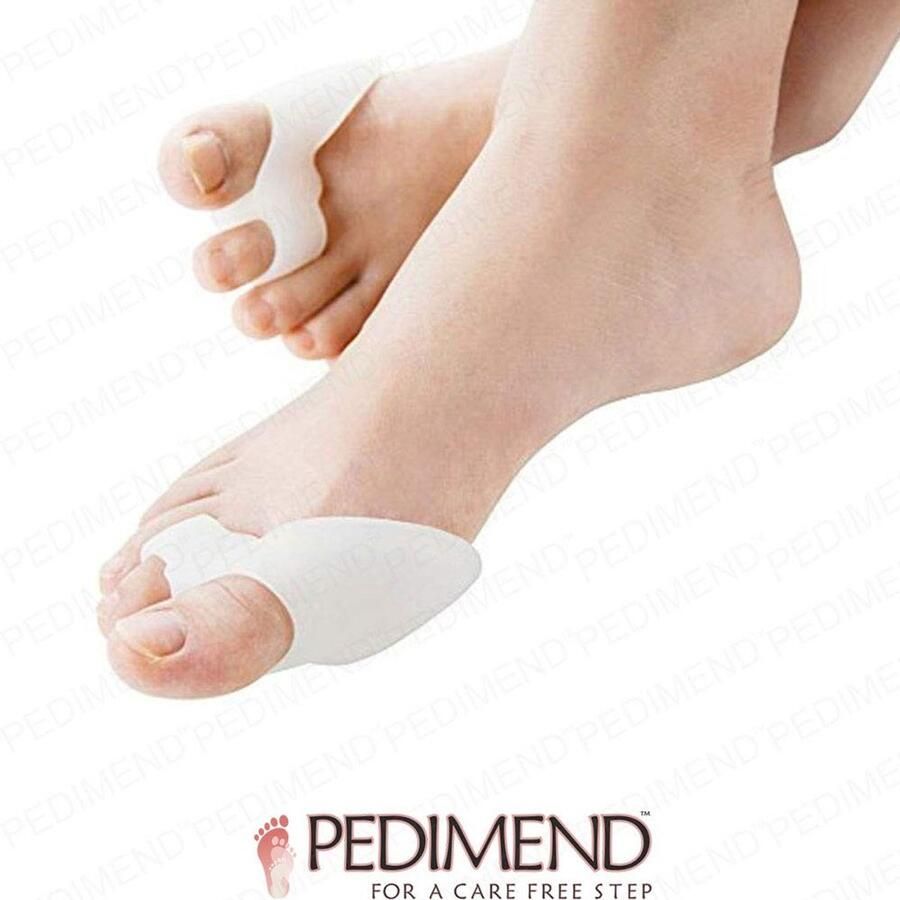 Solidchoice Siliconen Gel Teenslippers met Bunion Guard (2 paar)